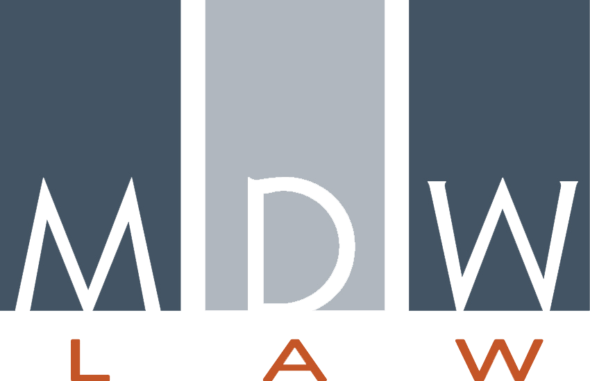 MDW Law logo.